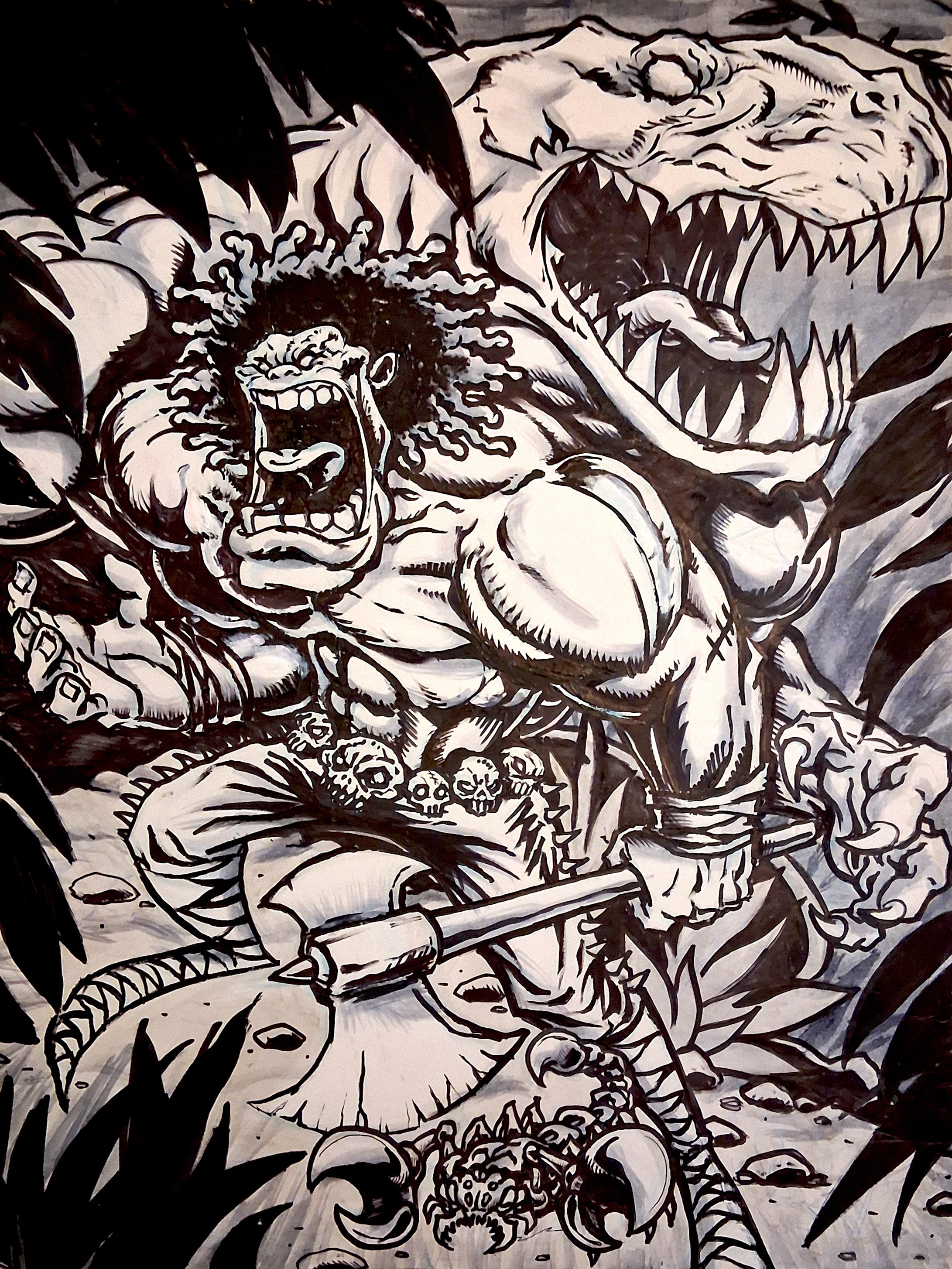 14X20 PRINT: SCARZAN